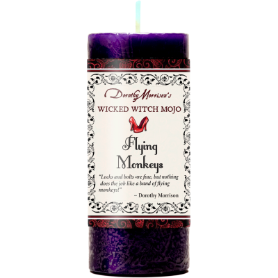 Wicked Witch Mojo Flying Monkeys Candle